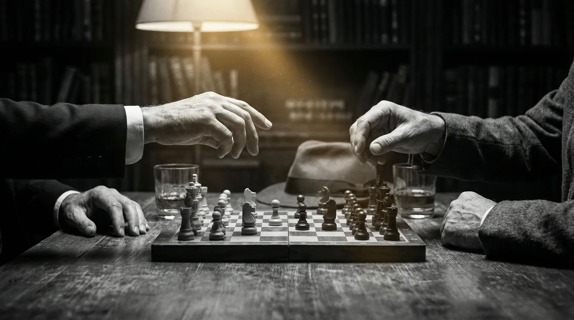 画皮电视剧 艺术探索系列 - 非线性叙事，棋盘上的对弈象征命运的交错